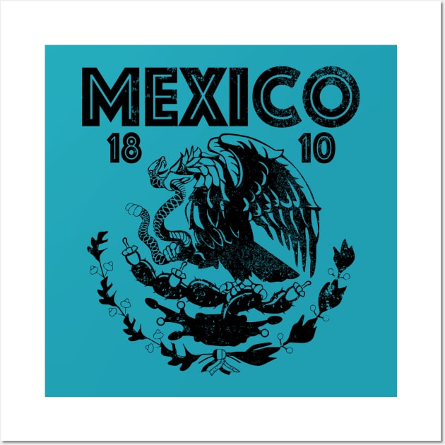 Mexico (distressed) Wall Art by Billy Goat TP